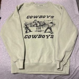 John Galt Cowboys crew neck